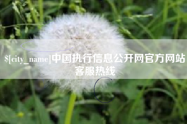 仙桃中国执行信息公开网官方网站客服热线
