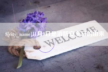 仙桃11月9日是消防安全日的由来