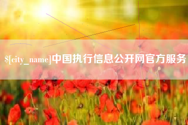 仙桃中国执行信息公开网官方服务