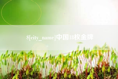 仙桃中国18枚金牌