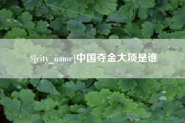 仙桃中国夺金大项是谁