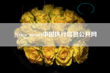 仙桃中国执行信息公开网