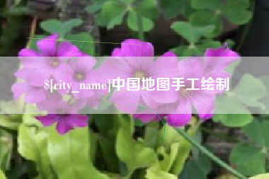仙桃中国地图手工绘制