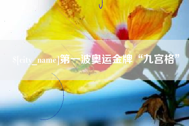 仙桃第一波奥运金牌“九宫格”