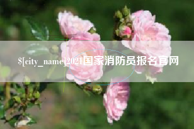 仙桃2021国家消防员报名官网