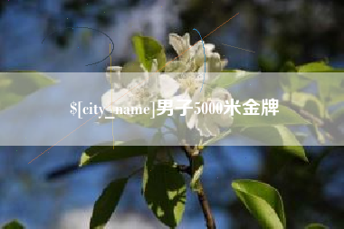 仙桃男子5000米金牌