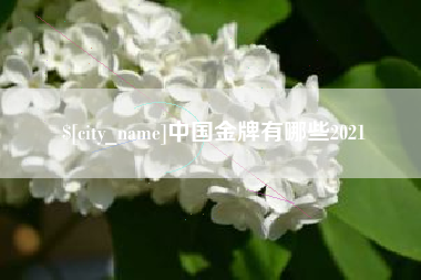 仙桃中国金牌有哪些2021